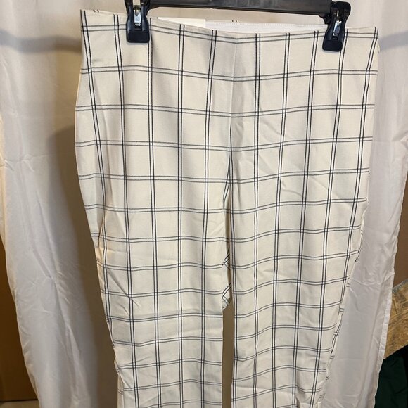 A New Day Kick Flare Windowpane Plaid Pants – Size 12R – NWT - Picture 1 of 5
